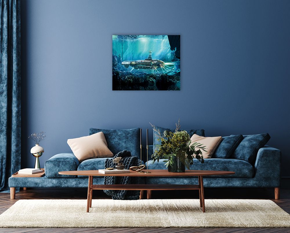 Картина по номерам Фрея PCF-03, В поисках Атлантиды, холст с подрамником, 50х40 см