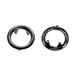 Часть кнопки рубашечной ⌀11 мм (A, D-части), черн. никель, 100 шт, BIG