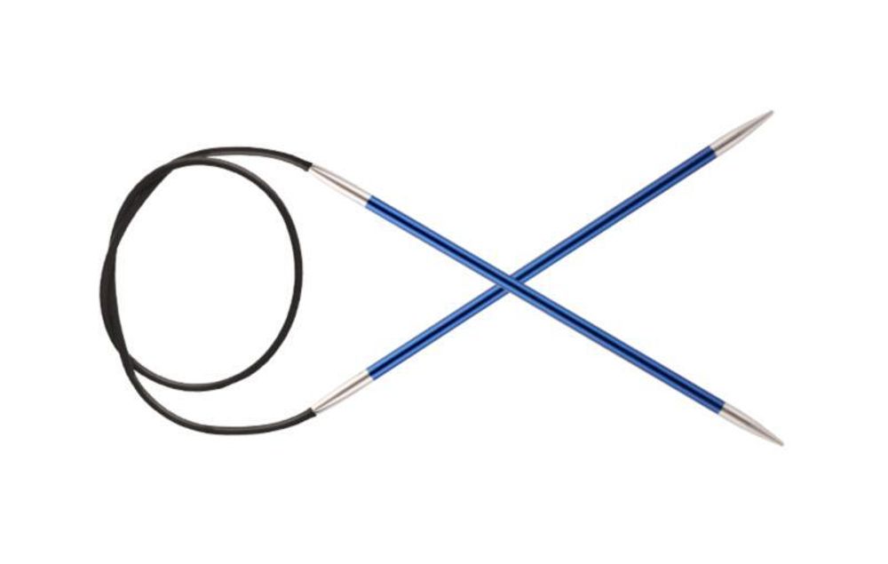 Спицы круговые Knit Pro Zing 4 мм / 40 см, алюминий, 47069