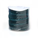 Лента бархатная (тесьма) 20.0 мм / 22.86±1 метров, арт.20VR39 нейлон цв.т.зеленый