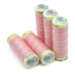 Нитки отделочные Gutermann Top Stitch, 30м, 758 розовый, 5 катушек