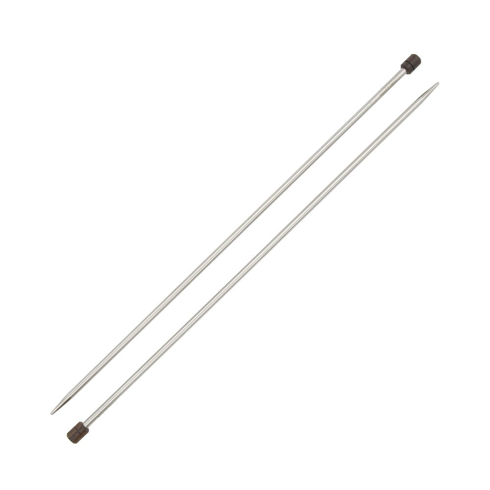 Спицы прямые Pony Elan ⌀4,0 мм, 35 см, сталь, 2 шт