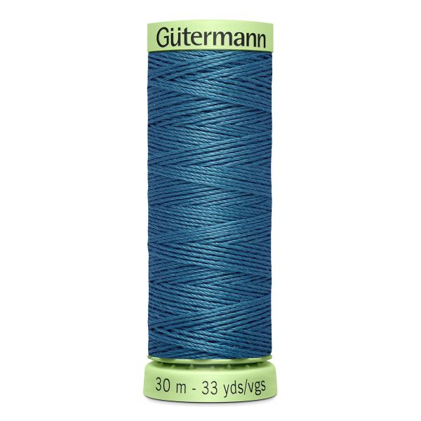 Нитки отделочные Gutermann Top Stitch, 30м, 903 серо-бирюзовый, 5 катушек