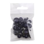 Пуговицы Пукли для поварских курток 12 шт, 10мм (d основания=18мм, h=16мм) (т.синий)