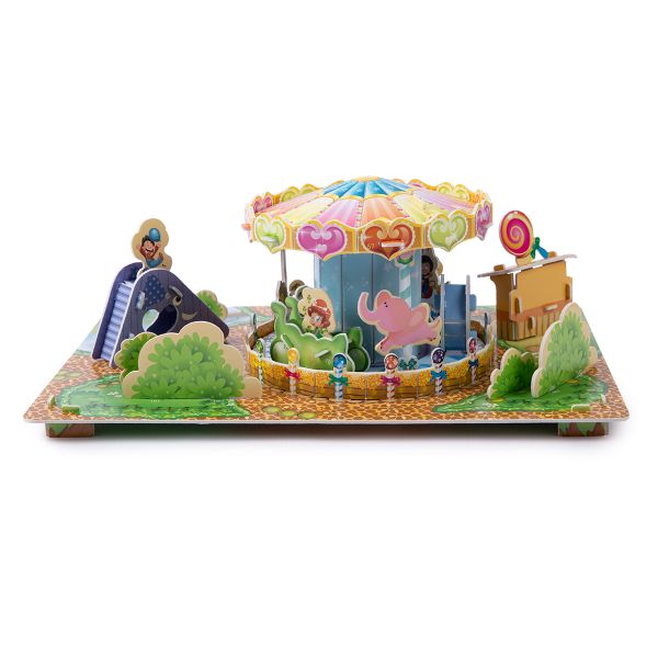 Пазл 3D 47 элемент, Карусель, Rezark REZ-03