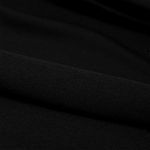 Футер 2-нитка петля поливискоза стрейч 220 г/м², 160 см / 3 метра, ФУТ2Х.TBY.ПЭ-ВИС.ЧЕР.3, цв.черный