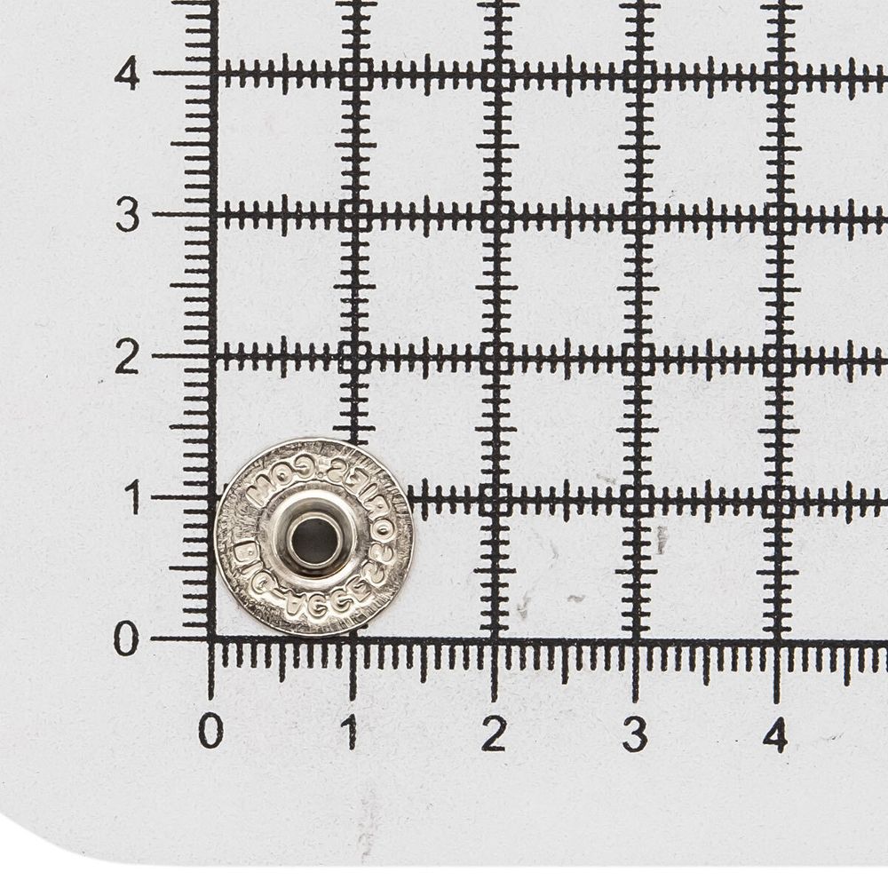 Часть кнопки Дельта (O-образная) ⌀14 мм (D-часть), 9 никель кольц, 100 шт