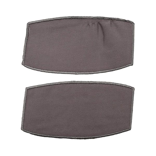 Термоаппликация 10х5,5см, уп., 2 шт, цв.серый