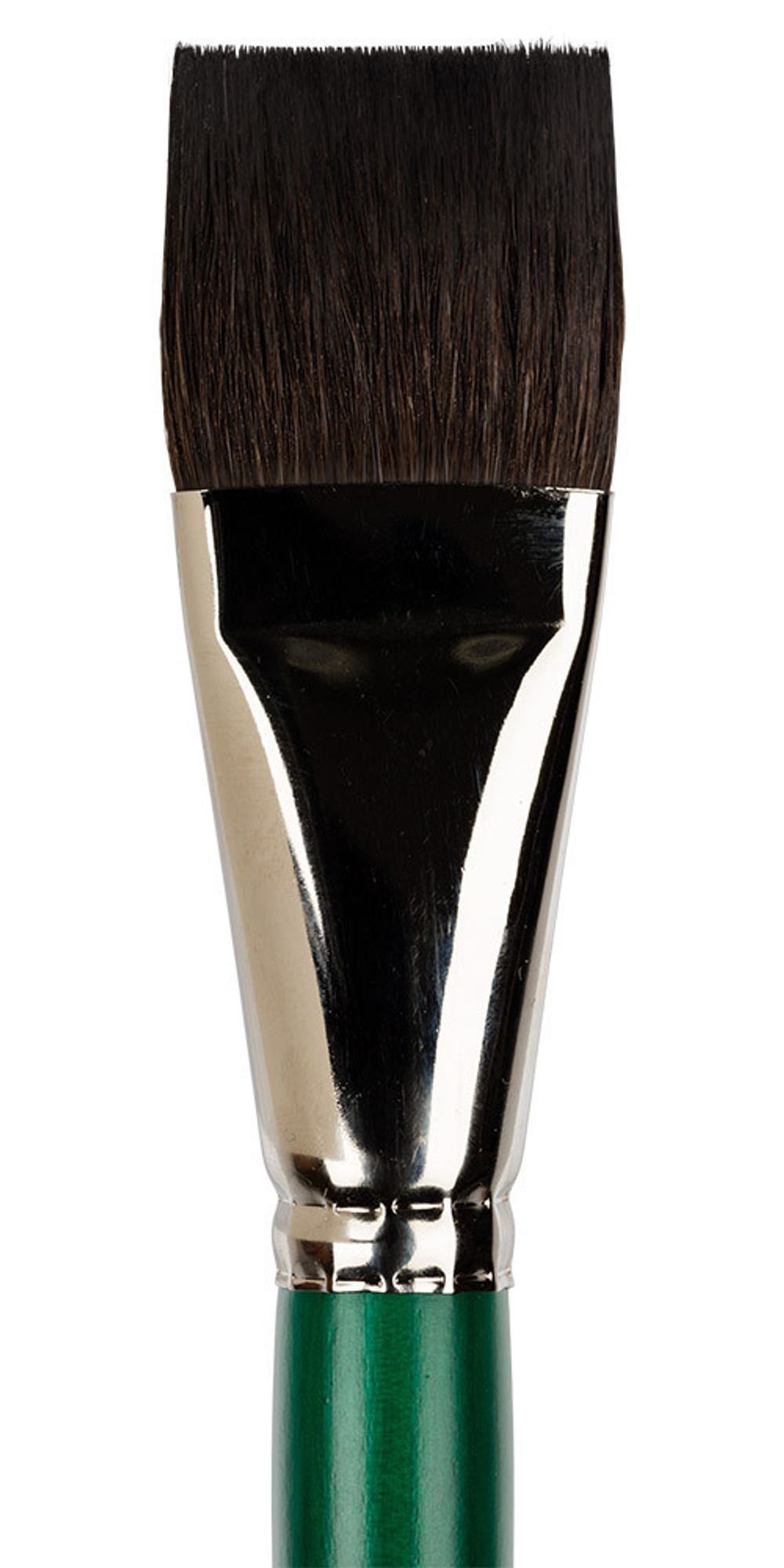 Кисть имитация белки плоская №10, 1 шт, короткая ручка, Vista-Artista 90212-12