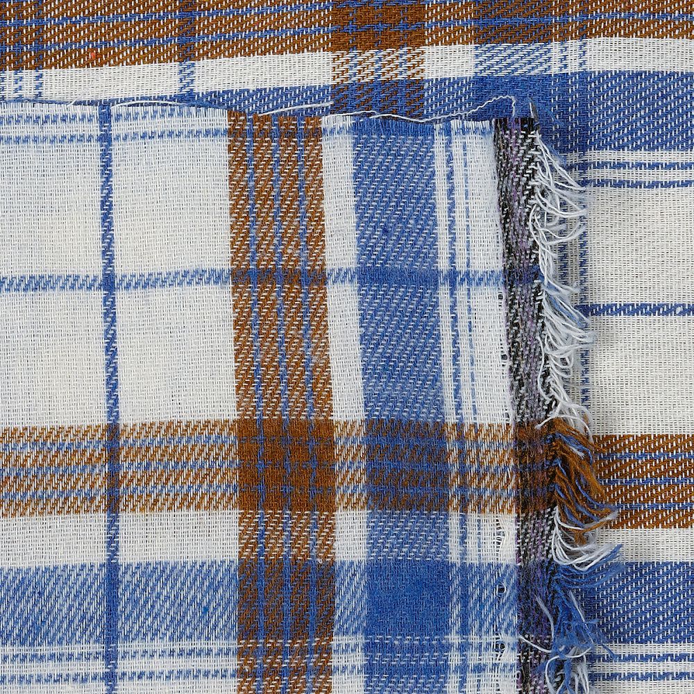 Фланель рубашечная 150 г/м², 150 см / 2 метра, TBY.Fl.T419.2, цв.419 голубой