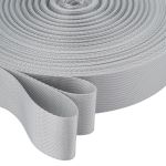 Стропа (ременная лента) 38 мм / 45.5 метров, [17 г/пог.м], серый цв. 1026, ГРХ10034