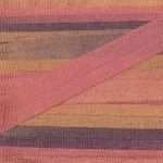 Лента (тесьма) шелковая 7.0 мм / 9.1±0.5 метров, M240 оранжевый/бордовый, Gamma SRM-7