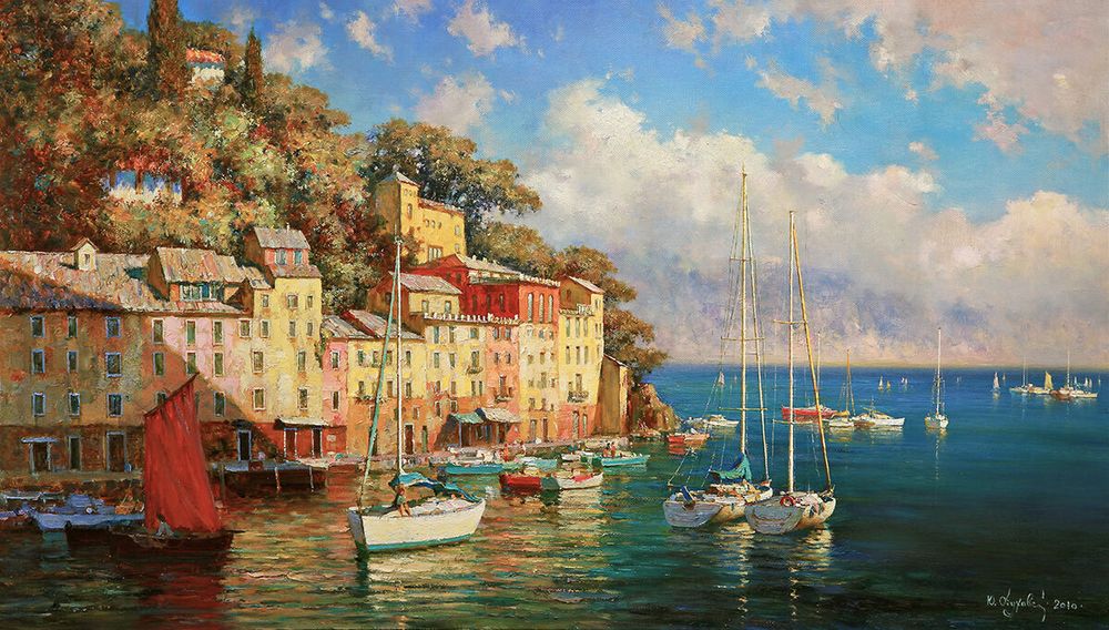 Пазл 2000 элементов, Портофино, PZL-2000/08, Фрея