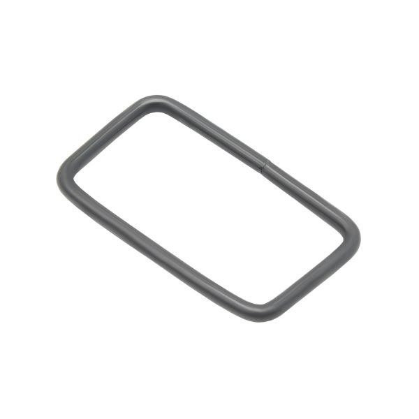 Рамка прямоугольная металл 31х15х2 мм, оксид, 100 шт