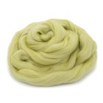 Шерсть для валяния Троицкая п/тонкая 1х100 г (до 29 мкр), 3174 светлая фисташка