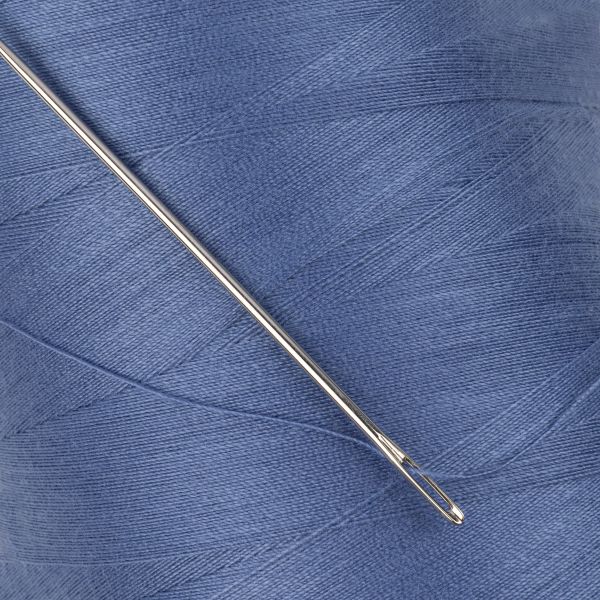 Нитки универсальные Nitka 40/2, 4570 м (5000 ярд) / 1 кат., 332 сиренево-синий