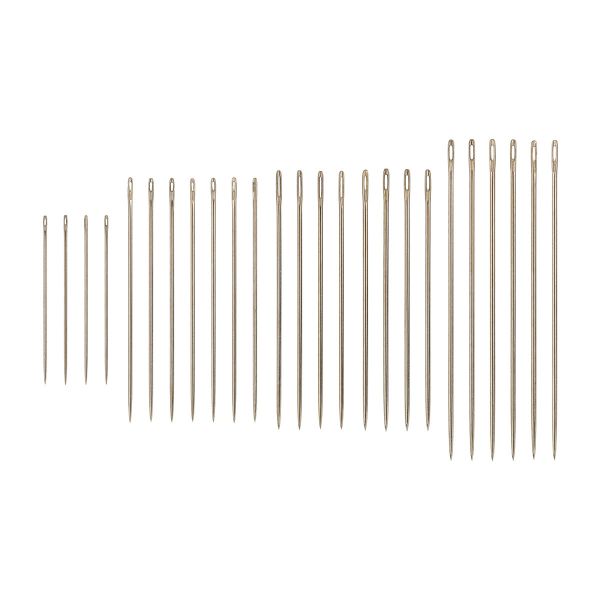 Иглы ручные набор для ручного шитья №6, 25 шт, Gamma NIR-40