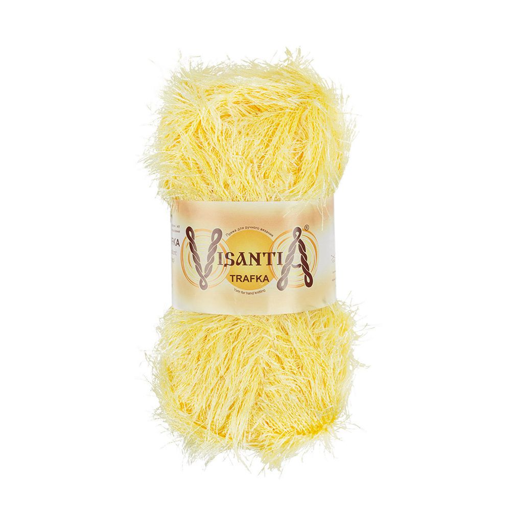 Пряжа Visantia Trafka / уп.5 мот. по 100г, 150м, 0048 св.желтый