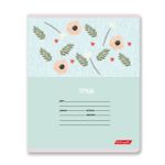 Тетрадь ученическая школьная, выборочные блёстки, A5+ 24 л. на скобе 65 г/м², белизна 100% 30 шт, линия, 000722 Мечтательность, Светоч 24ТЕТл-002