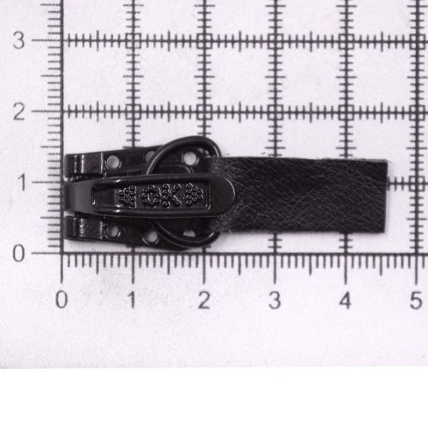 Крючок шубный PQ 45 мм, черный, PQ5201, 100 шт