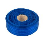 Лента металлизированная Стрела 25±2 мм / 25±0.5 метров, синий(василек) / blue, Blitz