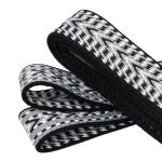 Стропа (ременная лента) 38 мм / 3 метра, [41.33 г/пог.м], с принтом, T0809 серый/белый/черный, 3Al362