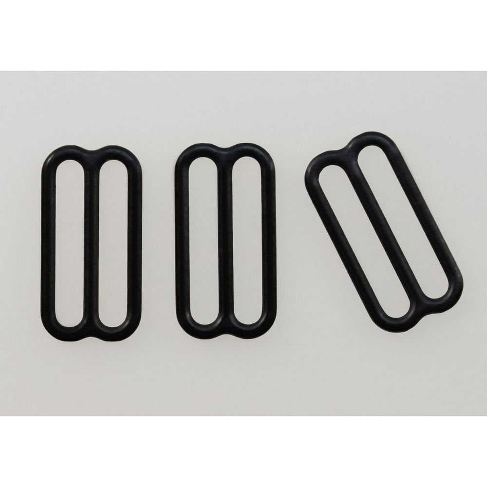 Рамки-регуляторы для бюстгальтера металл 20.0 мм, 170 черный, Arta, 50 шт, 7725417-2