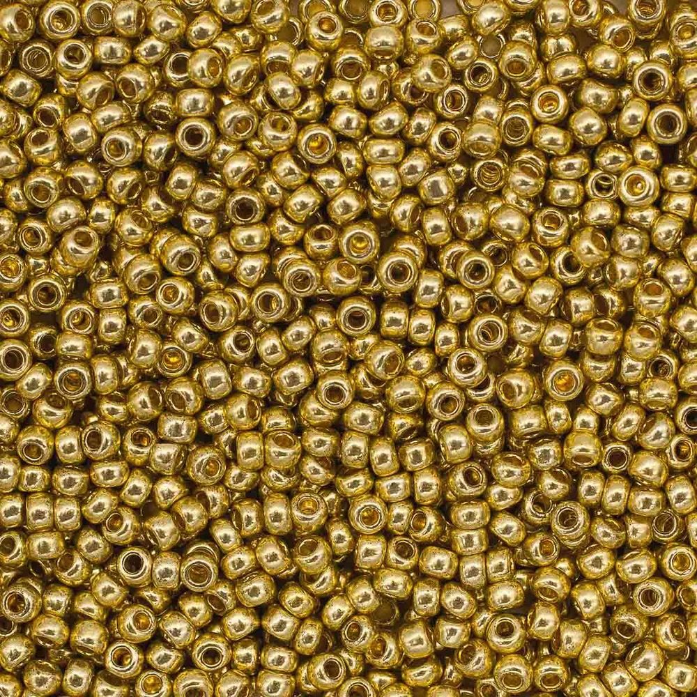 Бисер Preciosa Solgel metallic 10/0 (2.3 мм), 100 г (5х20 г), цв. 18181