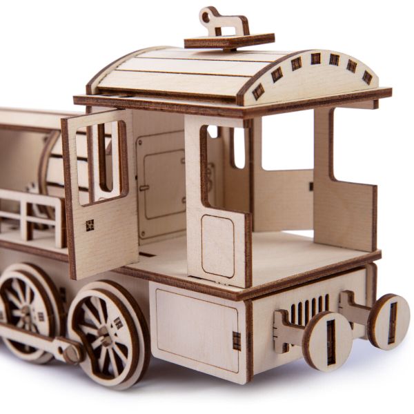 Пазл 3D MGR-8, серия Механика, Паровоз, Rezark MGR-8