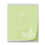 Тетрадь ученическая школьная пластик. обложкой 180 мкм. с трафарет. печатью, цвет.запечат.титул лист A5 12 л. на скобе 65 г/м², белизна 100% 25 шт линия, 01446 Царство знаний, Светоч Т181