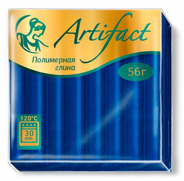 Полимерная глина Артефакт АФ.821356/6892 классический цв. Ультрамарин 56 г