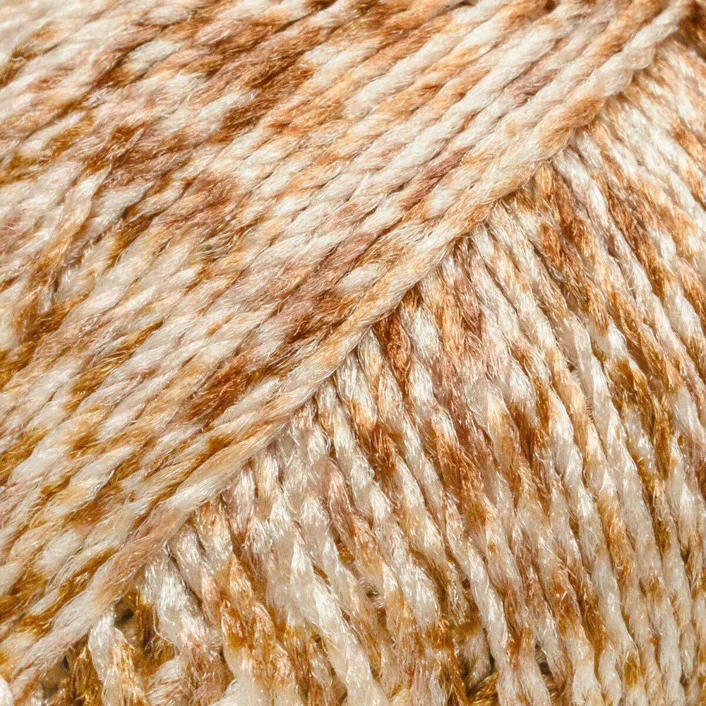 Пряжа для вязания Люкс / уп.10 мот. по 50 г, 140 м, коричневый меланж