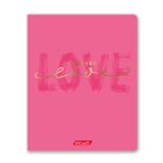 Тетрадь ученическая общая, тиснение фольгой A5+ 48 л. на скобе 65 г/м², белизна 100%, 10 шт, линия в термоусадочной пленке, 000311 My Love, Светоч 48ТСК5_6_3_2