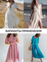 Штапель 110 г/м², 145 см / 2 метра, TBY-Vi-30-28.2, цв.28 т.оливковый