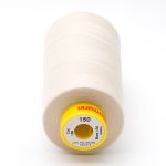 Нитка особо тонкая Gutermann Mara №150 (150/2), 5000 м, 713961, цв. 169 пломбир, 1 катушка