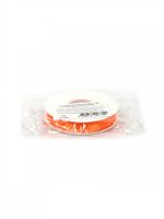 Лента атласная 1-сторонняя 12.0 мм / 22.5±1 метра, 3020 ярк.оранжевый, Magic4Hobby