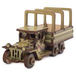 Пазл 3D, серия Военная техника 48 элемент, Грузовик, Rezark ST0394