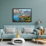 Пазл. Премиальная коллекция 2000 элементов, TOP-PZL-2000/02 Городок у моря, Фрея