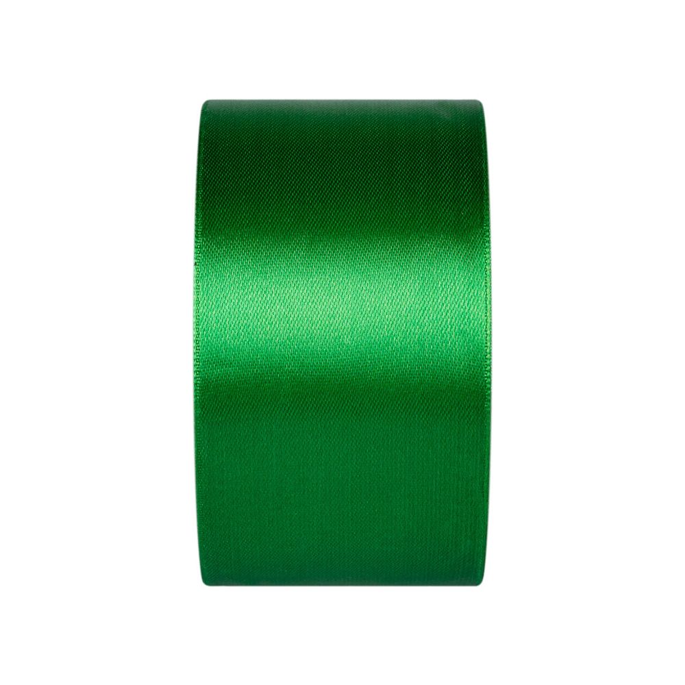 Лента атласная 1-сторонняя 50.0 мм / 33±2 метра, 152 зеленый, Gamma