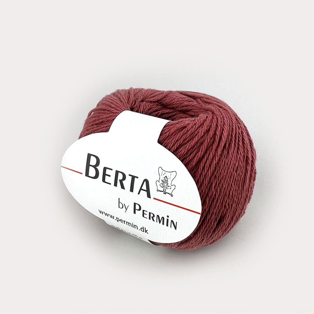 Пряжа Permin Berta / уп.10 мот. по 50 г, 175 м, col. 0713 /TOS/