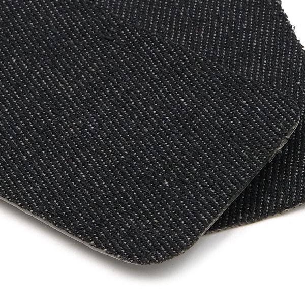 Термозаплатка, джинс, 52x78мм (черный (black)), AZ08, 10 шт