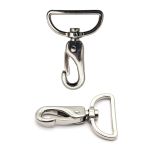 Карабин металл 38.0 мм (62х45 мм), никель, 4 шт