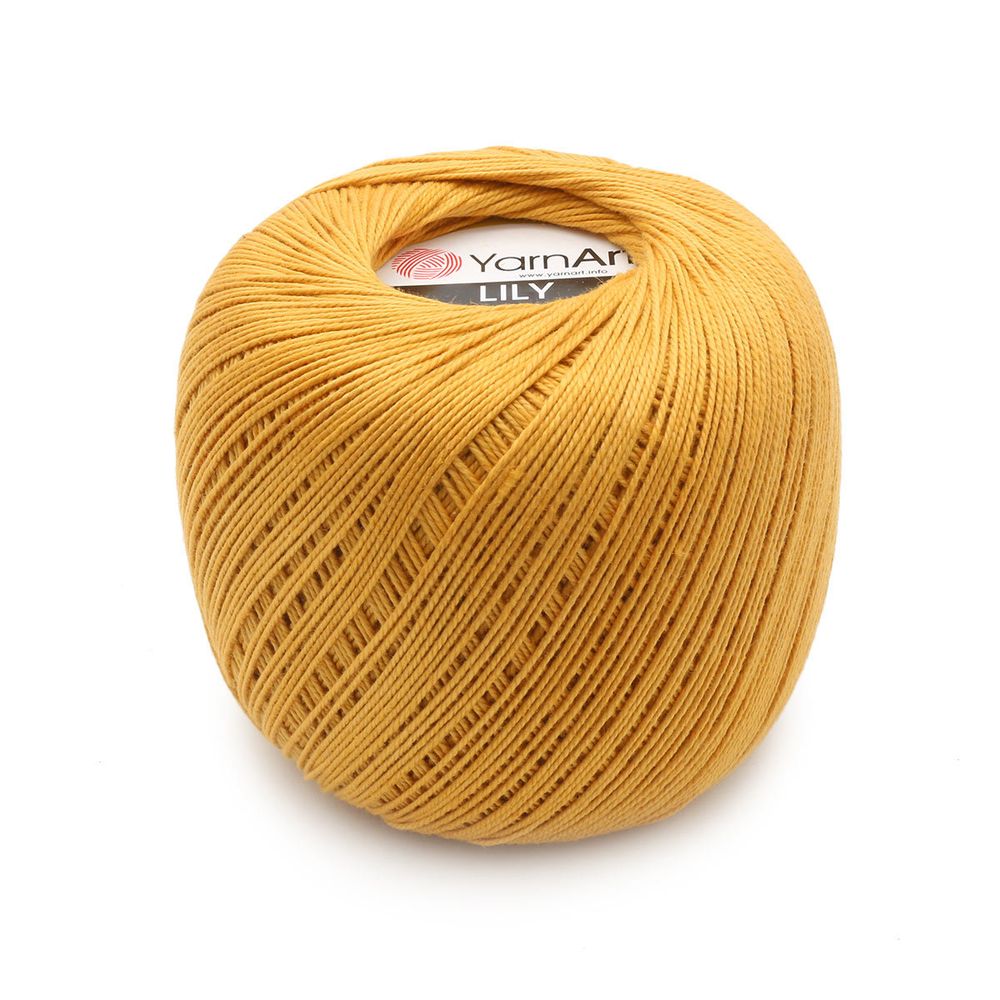 Пряжа YarnArt (ЯрнАрт) Lily / уп.8 мот. по 50 г, 225м, 0351 желтый Пряжа YarnArt (ЯрнАрт) Lily / уп.8 мот. по 50 г, 225м, 0351 желтый