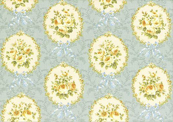 Ткань для пэчворка Peppy Rococo Sweet Panel, отрез 60х110 см, 130 г/м², 31054-90, Lecien