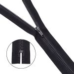 Молния трактор Arta Т5 (4.5 мм) 1 зам., 25 см, н/раз., цв. 077 черный, уп.10 шт