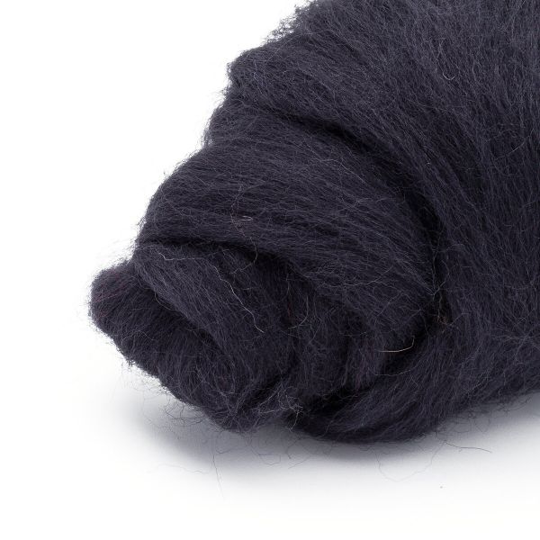 Шерсть для валяния полутонкая, 50 гр., Astra&Craft, 137 маренго