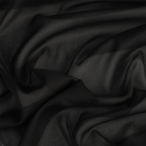 Дублерин эластичный 25 г/м², черный, шир.150см, 100м