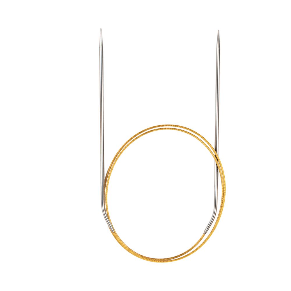 Спицы круговые ⌀3.0 мм, 80 см, с металлическим тросиком, Alpina SIL-80