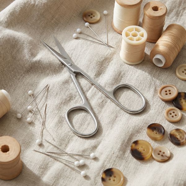 Ножницы универсальные маникюрные 9 см, Micron, VIT-65 (G-801)