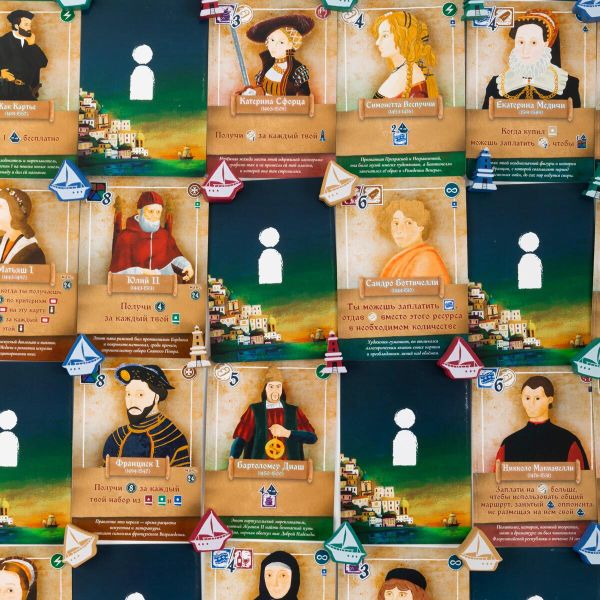 Игра настольная Амальфи. Ренессанс, Эврикус PG-17389